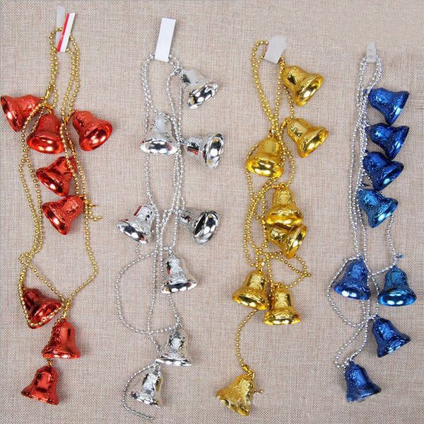 

christmas tree hanging bells jingle pendant party decoration ornaments xmas gift supplies decoration accessory