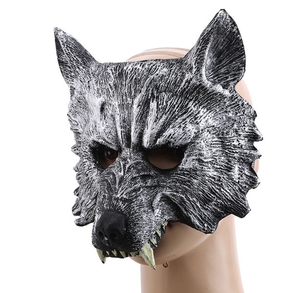 

halloween masquerade animal party performance wolf mask bar horror mask cos monkey tiger halloween supplies