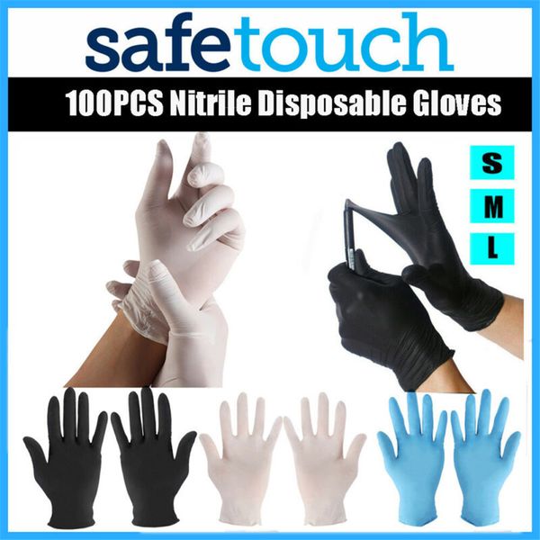 

100 pcs disposable gloves latex dishwashing/kitchen/work/rubber/garden gloves universal for left and right hand new