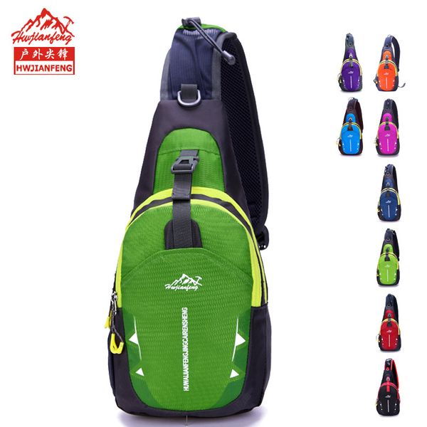

new nylon waterproof man chest pack shoulder bags women chest pack muscle men back travel pouch crossbody bags