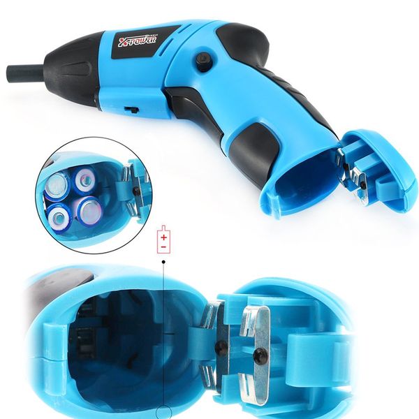 

3.6v cordless handheld electric screwdriver set household lithium-ion rechargeable drill power gun tools mini scredriver