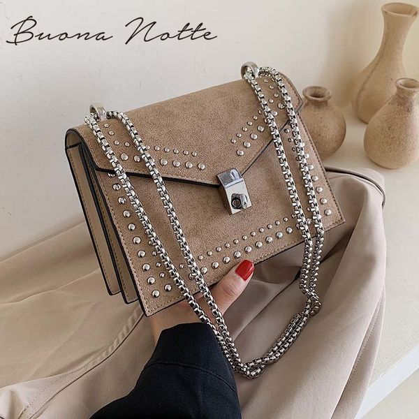 

скраб кожа малого плеча сумка для женщин 2020 сети rivet замка crossbody сумка женского путешествие мини-сумки