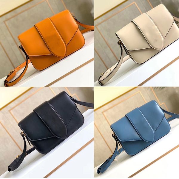 

high-end custom designer lady oblique bag small square bag fashion classic retro calfskin fabric 4 colors to choose from