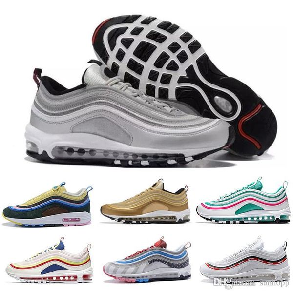 

men running shoes balck metallic gold south beach prm yellow triple white designer women sports sneakers us 5.5-11 gh684f, Black