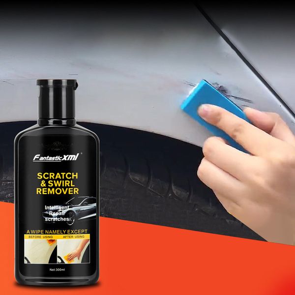 

polishing paste wax car scratch swirl remover kit ultimate car scratch remover, paint restorer waterproof scratches remover