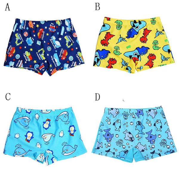 

new 1pcs little boys quick dry beach swimwear shorts baby kid child swimming trunks swimsuit summer cartoon printed toddler