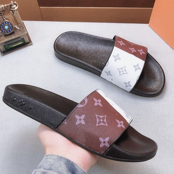 

man/woman slippers sandals designer shoes slides designer shoes animal design huaraches flip flops with box size:35-45 by toy99 lt614 5-13, Black;red