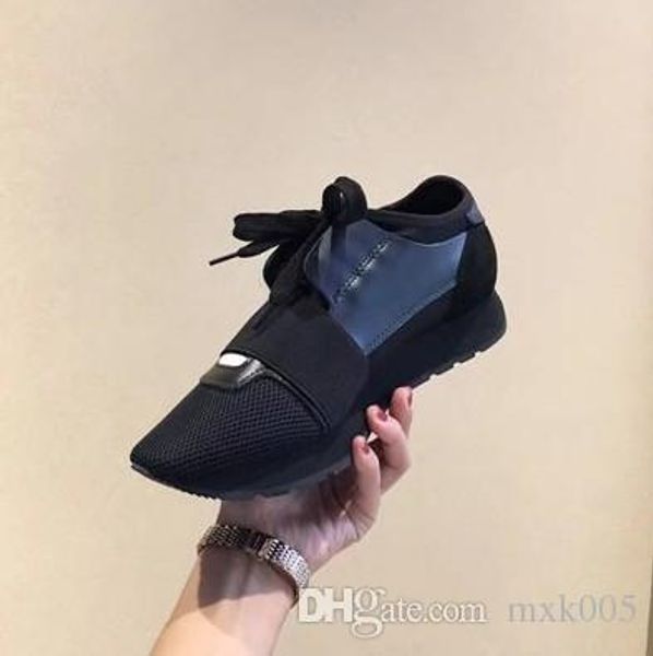 

chaussures fashion luxury designer shoes race paris trainers white black dress de luxe sneakers men women casual shoe