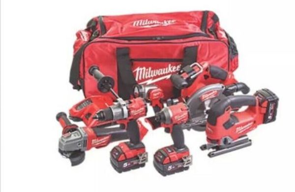 

m18fpp6d2-503b 18v brushless fuel 6pc electrical tool set x 3