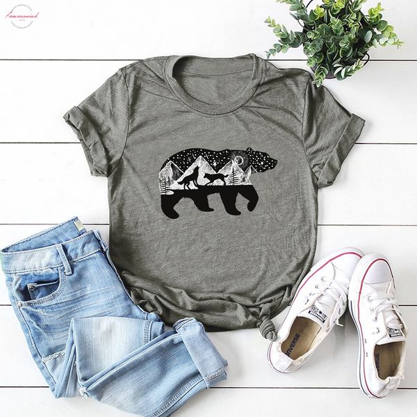 

shirt tee vogue summer female gray clothes van gogh oil 100% cotton print round drop shipping, White