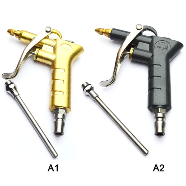 

pneumat car air blowing gun blow dust clean tools air duster blow dust gun brush sprayer aluminum alloy car washer new
