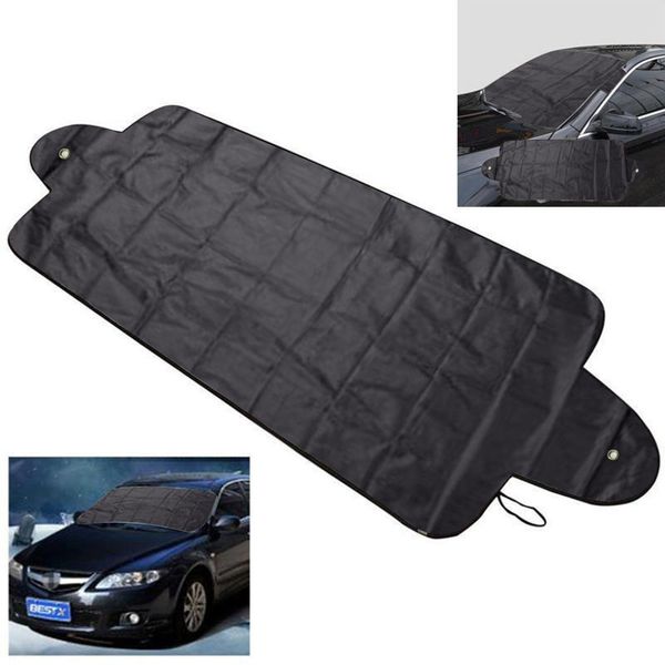 

car cover heat insulation sunshade dust snow proof sun shaded windshield winter summer windbreak car covers hood protection