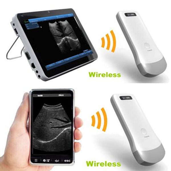 CE / ISO Hot WiFi Ultrason Probe / Kablosuz Dışbükey Array Probe Uprobe Mikro-Dışbükey Prob Sonografi, 64/128 Elements Uprobe USG Echo