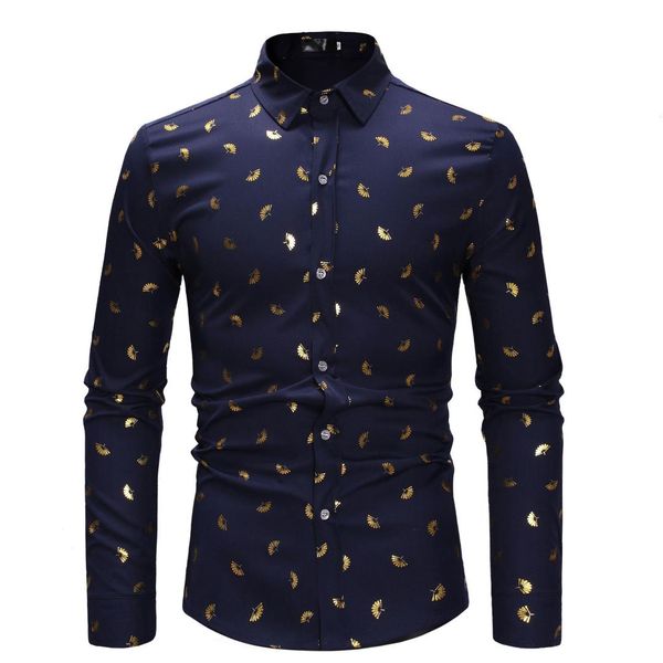 

the new short printed shirts men leisure long sleeves sell shirts as sandes, White;black