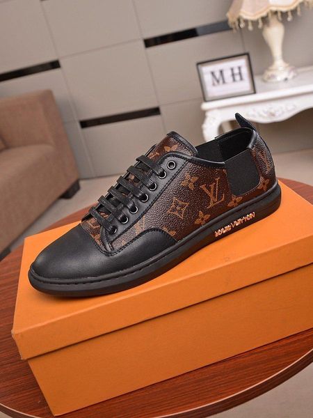 

wae17new limited edition french series high-end men s casual shoes, men s boots fashion sports shoes, original shoebox delivery 38-44, Black