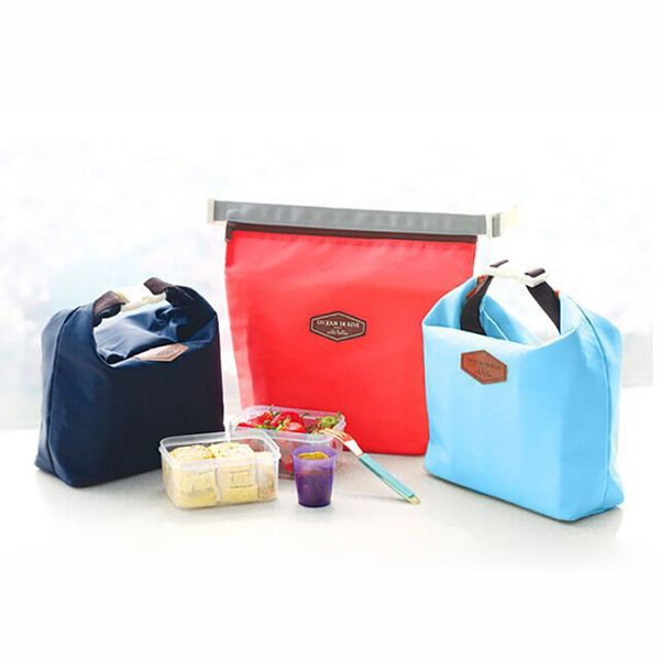 

outdoor lunch bag picnic camping tour lunch pouch carry tote container warmer cooler bag thermal travel carry bags