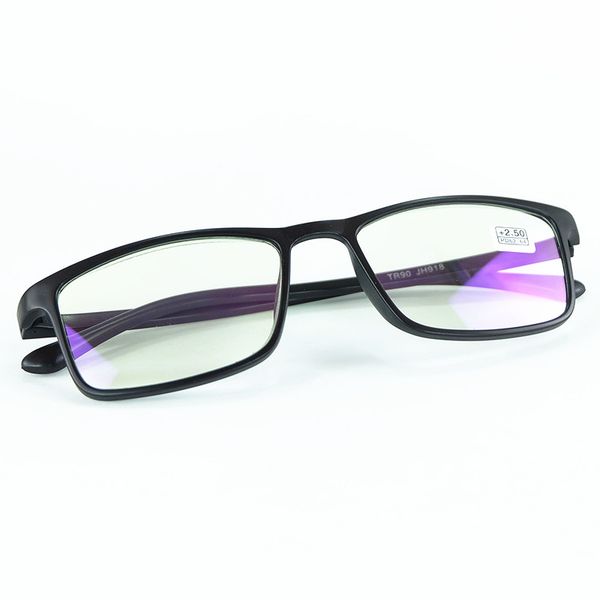 

square thin frame reading glasses colorful fashion reading glasses men women telep glass presbyopic glasses jh918, White;black