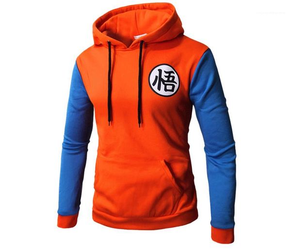 

autumn hoodies cool hooded designer pullovers baseball sweatshirts men dragonball spring, Black