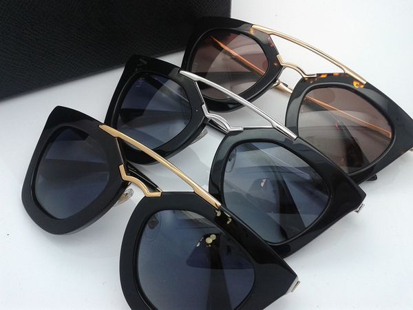 

wholesale-designer sunglasses uv protection lens women acetate fashion retro sunglass with case frame oculos de sol masculino feminino, White;black