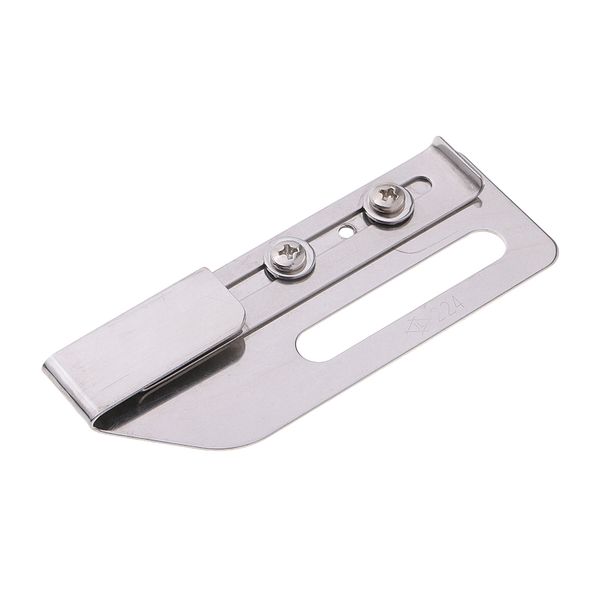 

adjustable cloth guide binding of knitwear collar for 2 or 3 needle cover stitch machine, Black