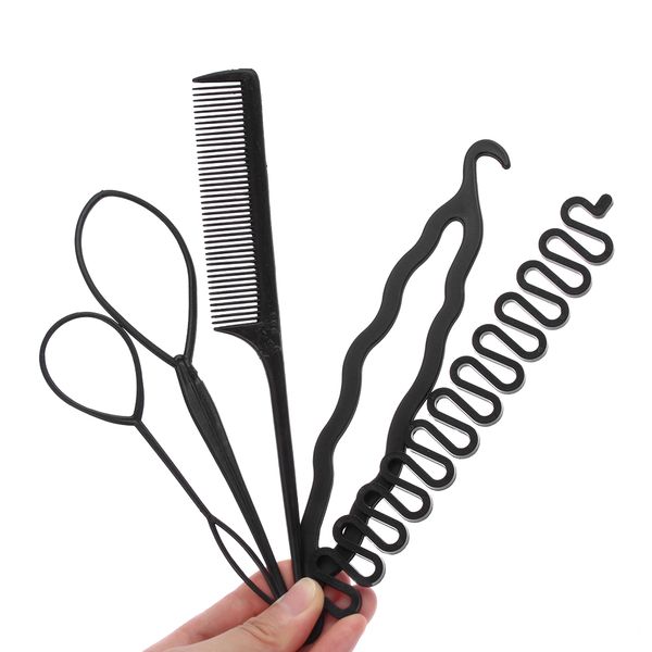 Professional Hair Braid Tool Hair Pin Bun Roller Maker Twist