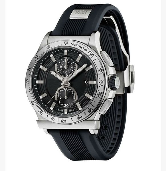 

luxury swiss watch gancino sapphire watch 44mm 316l steel swiss quartz movement for men gift sports wristwatches waterproof, Slivery;brown