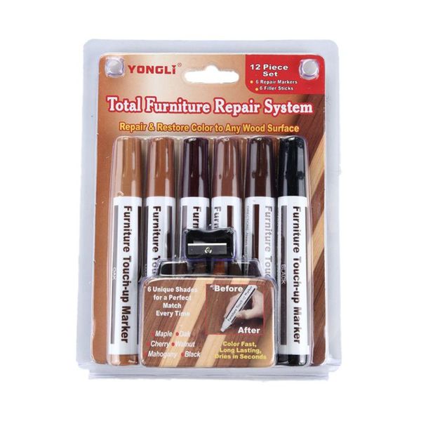 

furniture scratch repair pen wax stick for covering stains and scratches 72xd