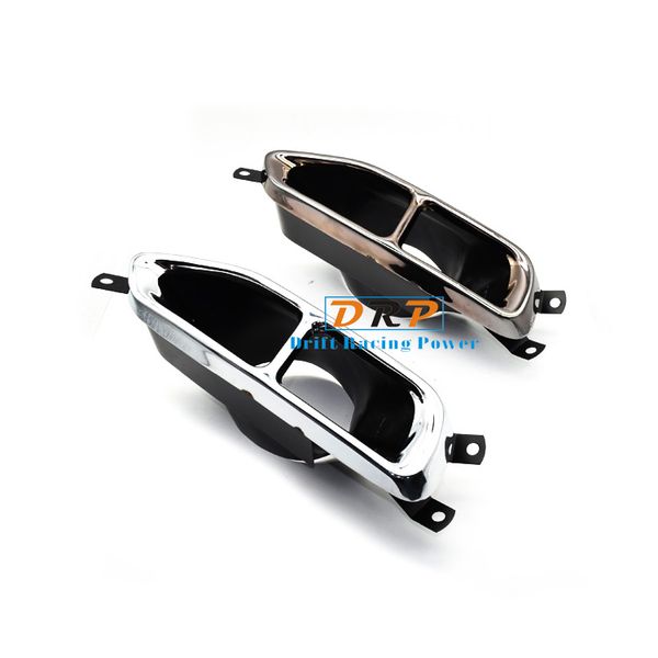 

elling304 electroplate stainless steel exhaust muffler tip fit for new 18-19 g11 g12 730 740 upgrade 760 four tips