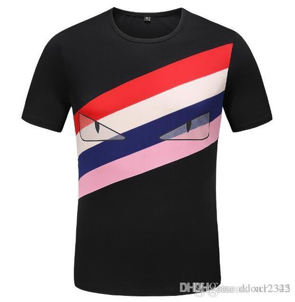 

spring/summer outfit cylinder men and women lovers t-shirts with short sleeves t-shirt men's short sleeve tee#4125, White;black