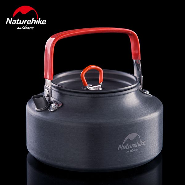 

naturehike 1.1 l tableware bowl picnic pot camping hiking water kettles lightweight cookware aluminum coffee teapot