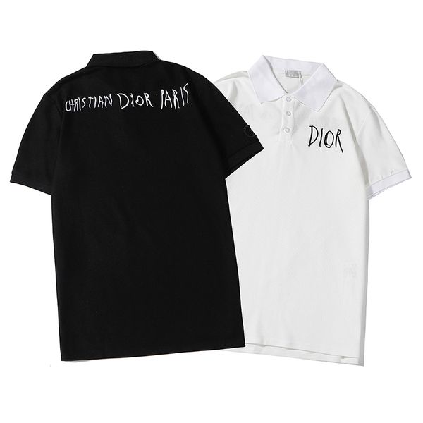 

2020 luxury mens polo shirts summer designer t-shirts short sleeve mens brand polo fashion tees mens streetwear b102756k, White