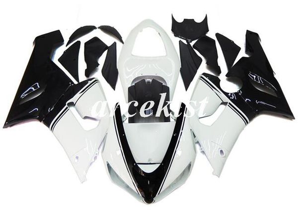 

4 подарки новый abs мотоцикл полный комплект обтекатели подходит для kawasaki ninja zx6r zx6r 2005 2006 6r 05 06 набор тела холодный черный