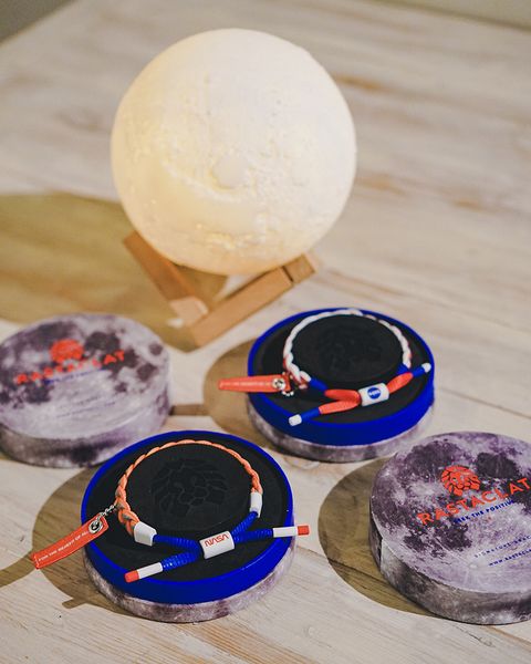 

nasa² limited joint men and women couple student lace bracelet, Golden;silver