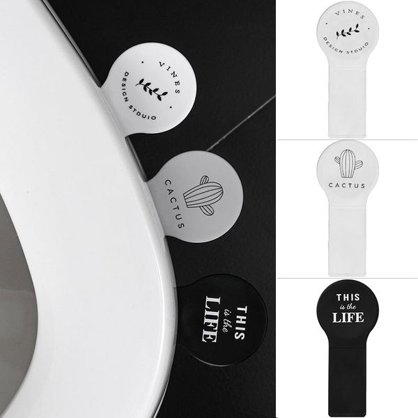 

пластиковые крышки унитаза lifter санитарных anti-загрязнено closestool крышка место подъем с наклейкой главной аксессуары для ванной комнат