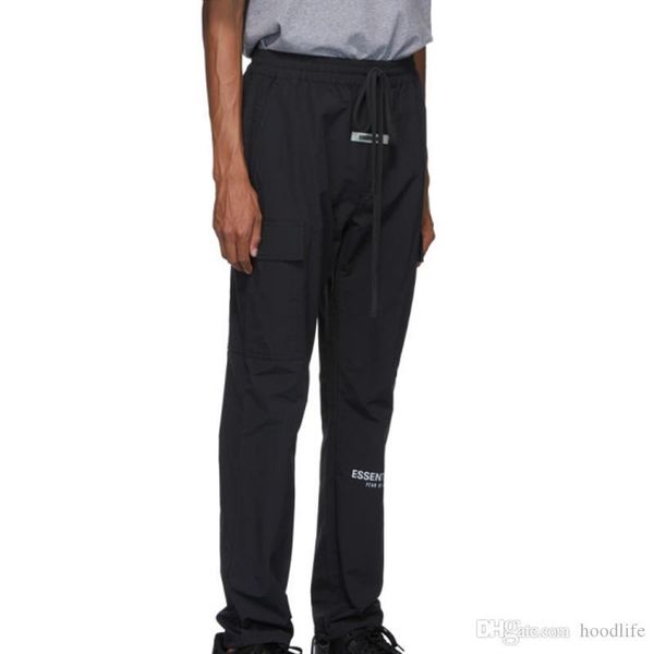 

top инструментальное drawstring брюки кулиской sweatpants street casual шаровары спорт прохладный моды hfhlkz029, Black