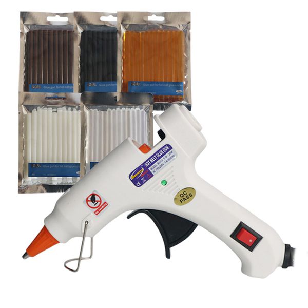 

20w eu us au uk plug melt glue gun adhension diy tools for 7mm glue sticks industrial mini guns