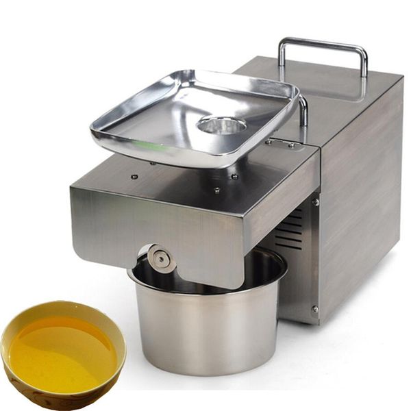 

Stainle teel oil pre machine commercial home oil extractor expeller pre er 110v or 220v available