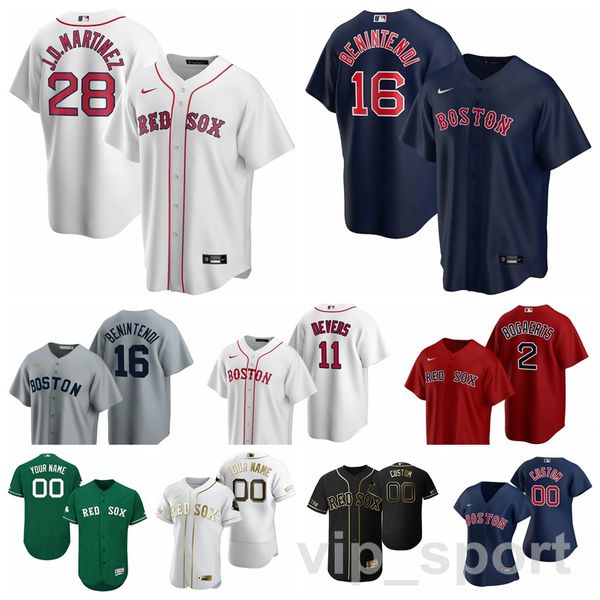 

новая бейсбольная команда 2020 11 рафаэль деверс джерси 16 эндрю бенинтенди 28 джей ди мартинес 2 кевин пиллар 3 хосе пераза дэвид ортис, Blue;black