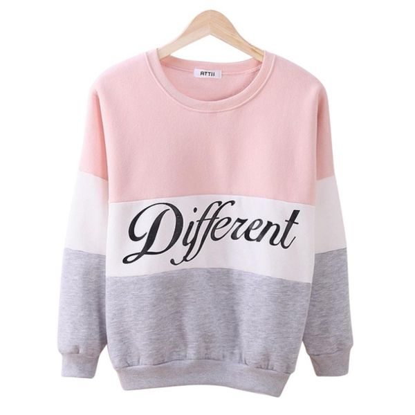 

2017 autumn pullover women pattern printed jumper outerwear sweatshirt, Black