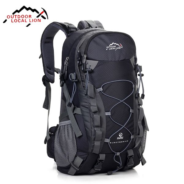 

local lion hiking backpack climbing travelling camping backpacks professional trekking bags rucksack bolsas mochila 32*15*50cm