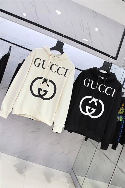 

the new fashion brand designer long sleeves hoody hip hop men brand hoodie sweatshirt print jacket men casual medusa sweatshirts, Black