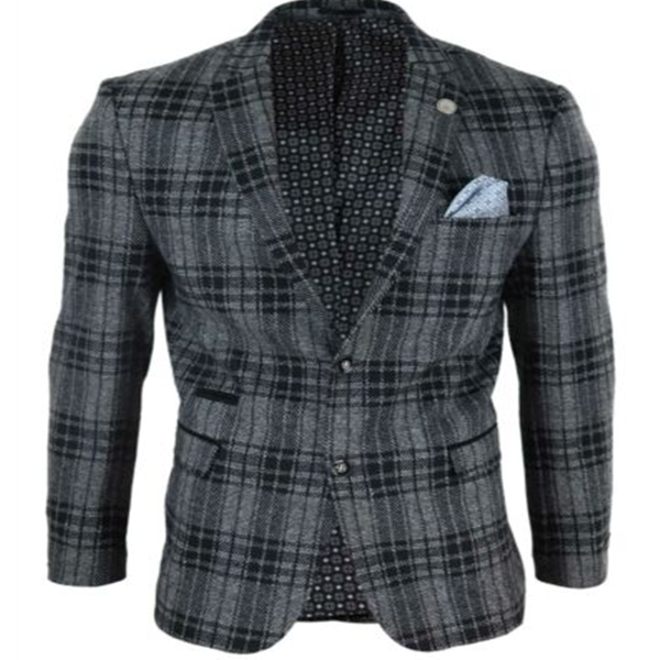 

2020 mens suits 3 piece tweed suit sold seperately herringbone check vintage peaky blinders costume homme, White;black