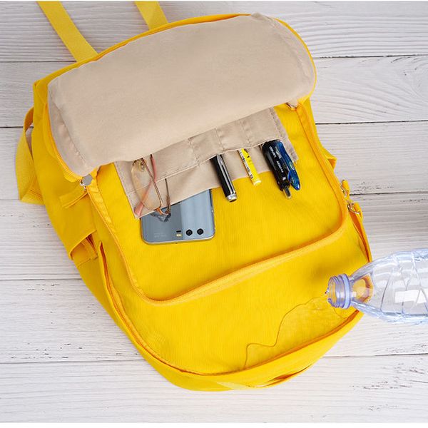 

women backpack for teenage girls school bags nylon waterproof high student college bagpack lightweight simple fresh back bag