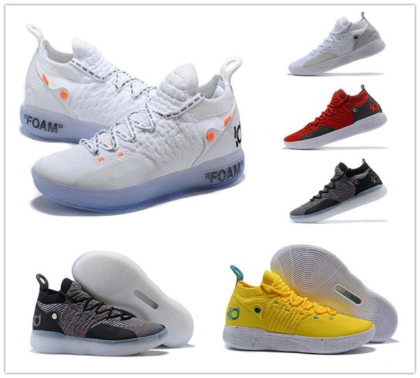 

2018 new arrival kd 11 mens basketball shoes zoom ep react paranoid multicolor athletic sport sneakers eur 40-46