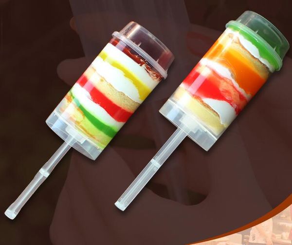 

Push Up Pop Containers Plastic Food Grade Push Up Pop Cake Container Lid Cake Container For Party Decorations Round Shape Tool