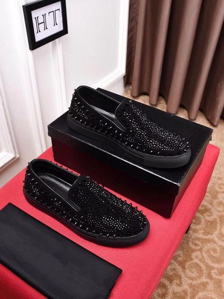 

личность и моды известный дизайнер роскошные кроссовки зашнуровать-up01 обувь с высочайшего качества натуральной кожи случайный дизайнер 38, Black