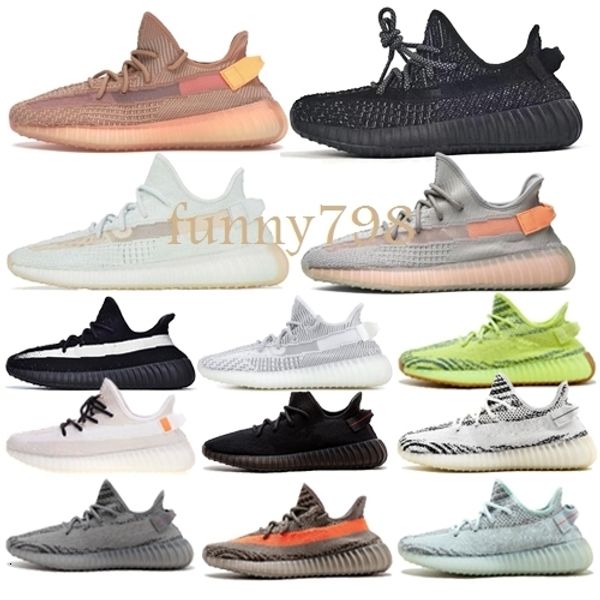 

luxury designer women shoes men v2 zebra static cream sesame kanye west og clay true form hyperspace beluga mens running sneakers