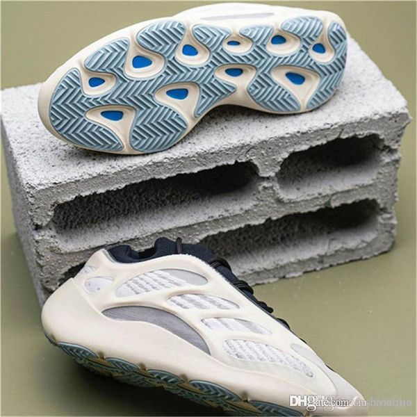 

2020 new release originals 700 v3 azael kanye west glow in the dark fw4980 white running shoes man woman authentic sports sneakers with box