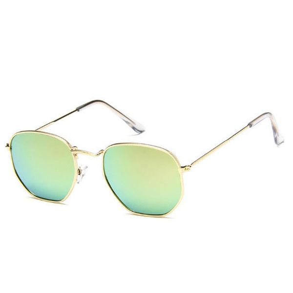 

women's men's personality small square sunglasses retro transparent marine lens diamond ladies sunglasses men and women high-end g, White;black