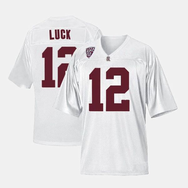 

andrew luck stitched men's stanford cardinal levine toilolo richard sherman white black red college football jersey